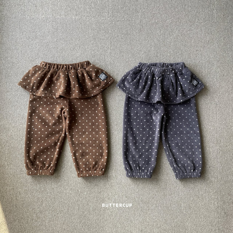 Buttercup - Korean Children Fashion - #childrensboutique - Mini Dot Flare Pants