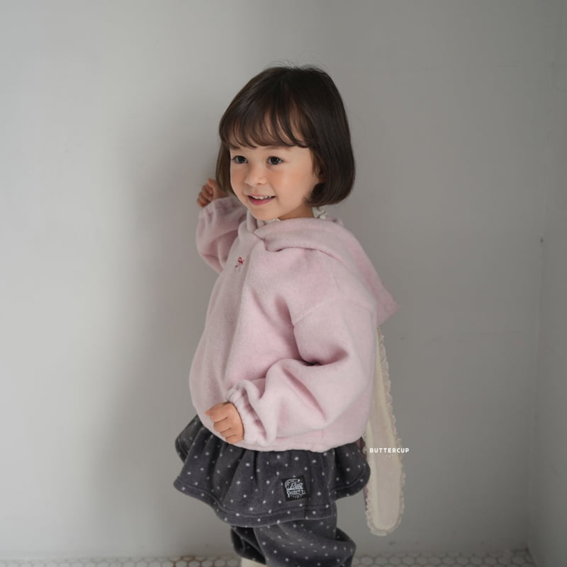 Buttercup - Korean Children Fashion - #designkidswear - Rabbit Fleece Hoodie - 11