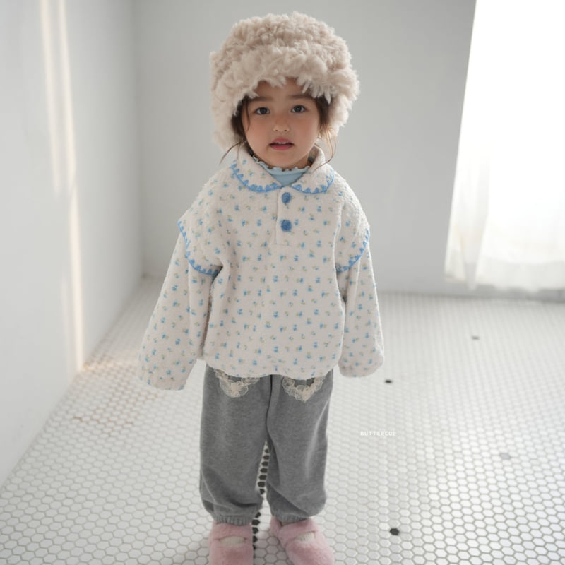 Buttercup - Korean Children Fashion - #designkidswear - Melon Flower Boa Tee - 10