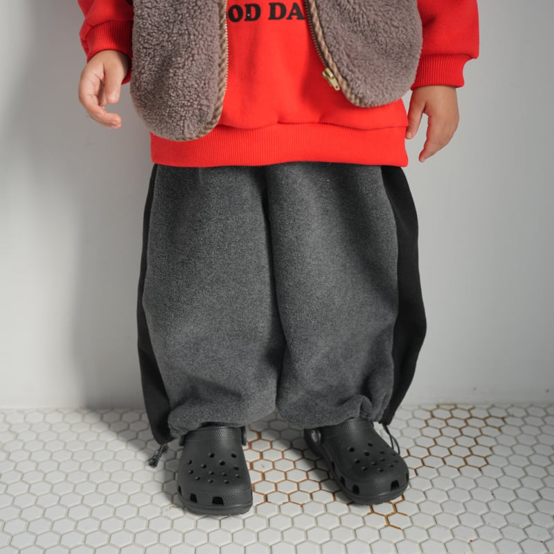 Buttercup - Korean Children Fashion - #discoveringself - Line Fleece Pants - 6