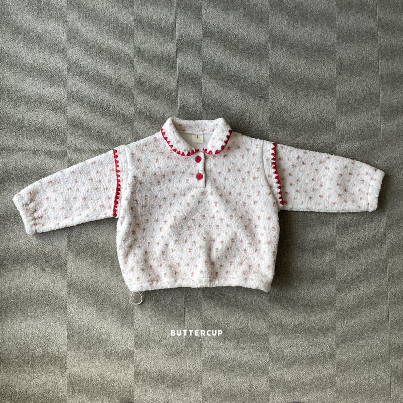 Buttercup - Korean Children Fashion - #fashionkids - Melon Flower Boa Tee - 12