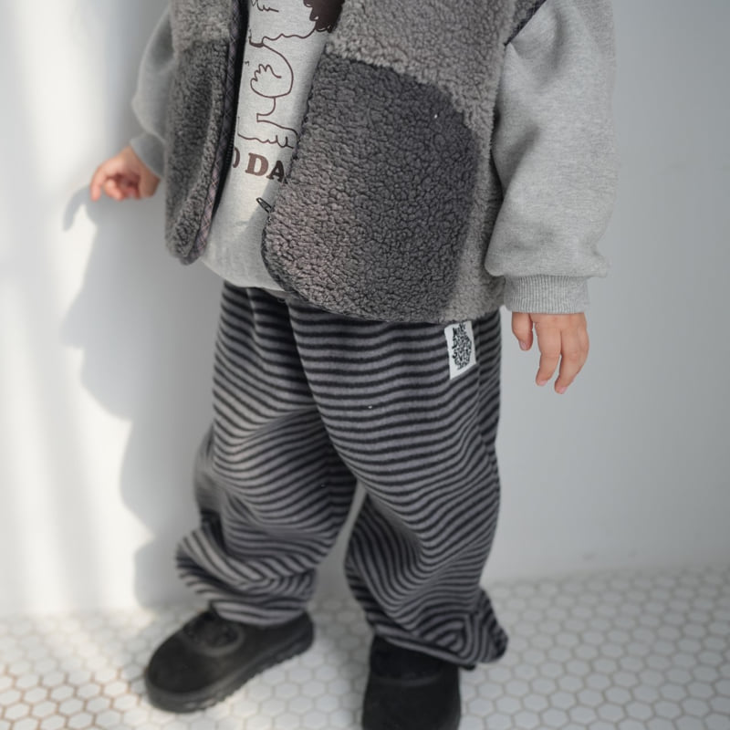 Buttercup - Korean Children Fashion - #fashionkids - Pin Fleece Pants - 3