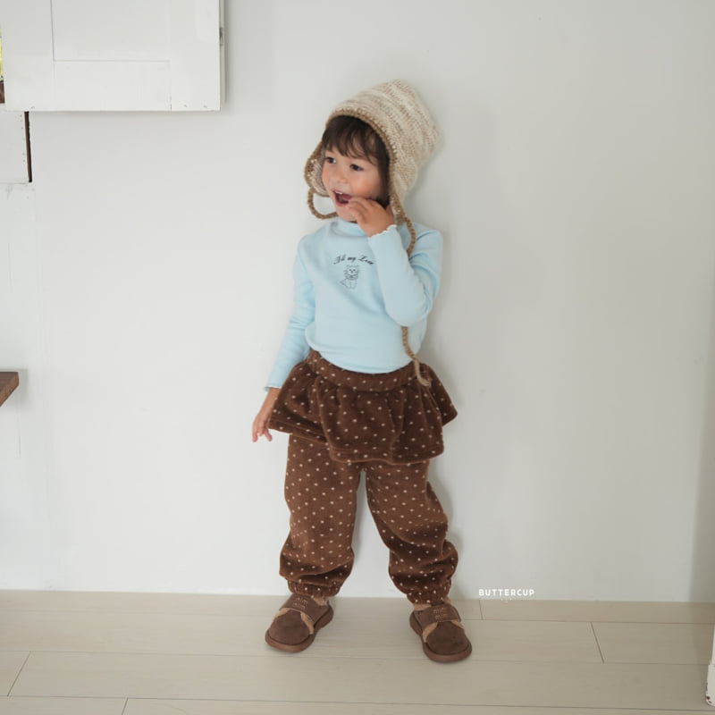 Buttercup - Korean Children Fashion - #kidsshorts - Mini Dot Flare Pants - 5