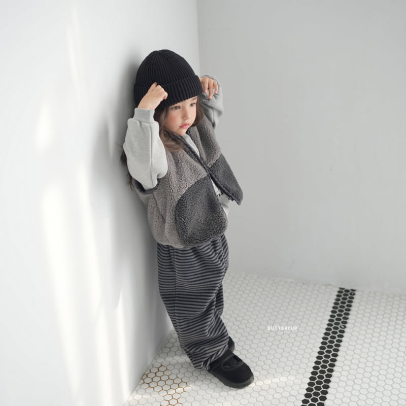 Buttercup - Korean Children Fashion - #fashionkids - Pin Fleece Pants - 4