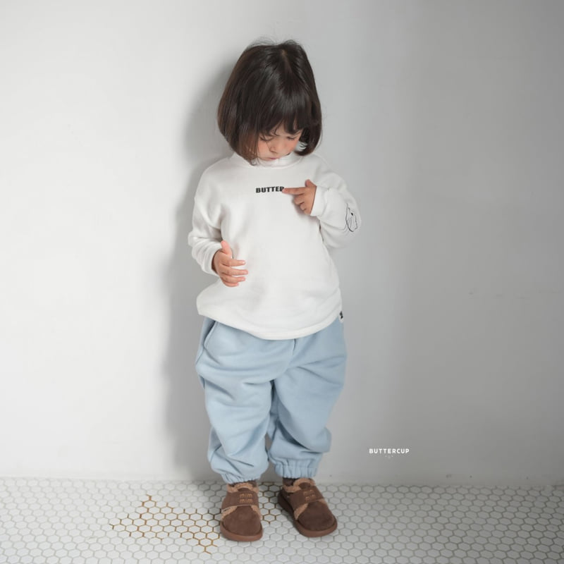 Buttercup - Korean Children Fashion - #kidsstore - Butter Cat Mock Neck Tee - 5