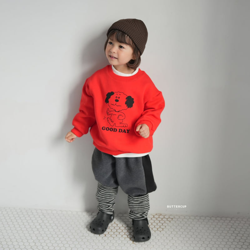 Buttercup - Korean Children Fashion - #kidsstore - Line Fleece Pants - 9