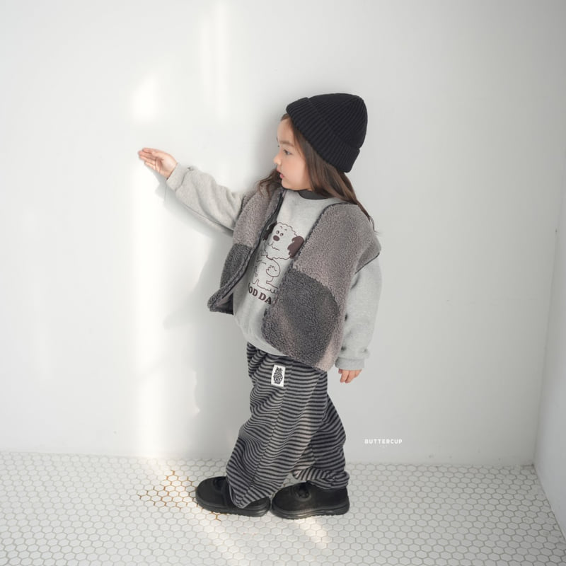 Buttercup - Korean Children Fashion - #kidsstore - Pin Fleece Pants - 5