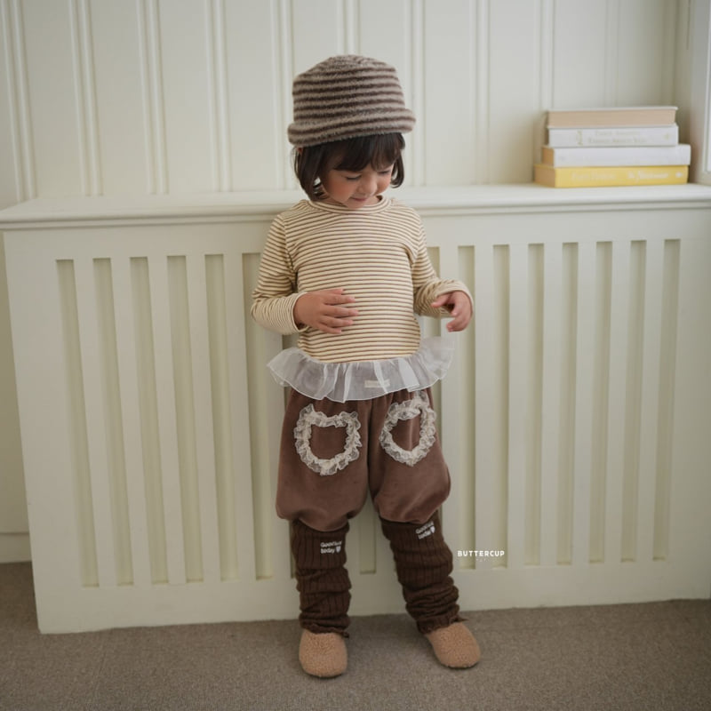 Buttercup - Korean Children Fashion - #kidzfashiontrend - Cozy Tutu Pin Tee - 7