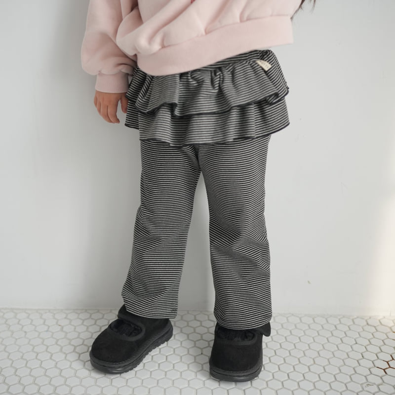 Buttercup - Korean Children Fashion - #kidzfashiontrend - KangKang Pin Setup Pants - 9