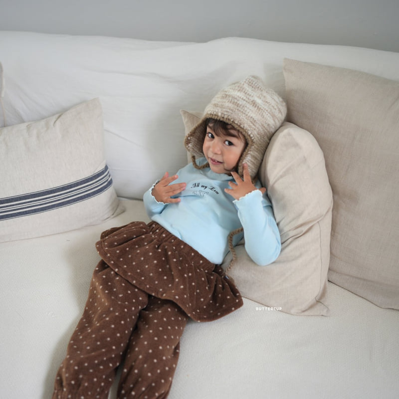 Buttercup - Korean Children Fashion - #kidzfashiontrend - Mini Dot Flare Pants - 7