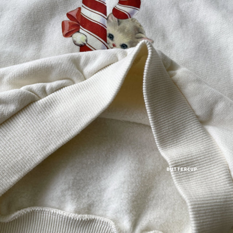 Buttercup - Korean Children Fashion - #Kfashion4kids - Candy Cat Sweatshirt - 4