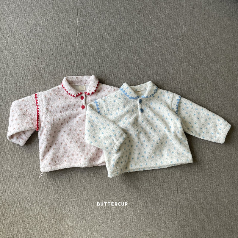 Buttercup - Korean Children Fashion - #littlefashionista - Melon Flower Boa Tee