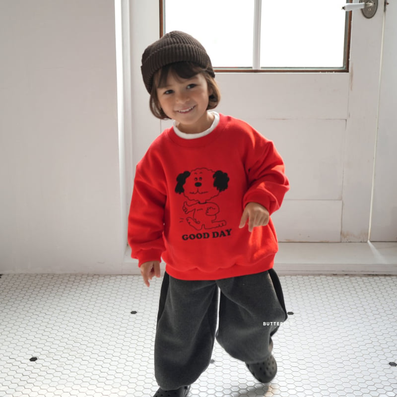 Buttercup - Korean Children Fashion - #littlefashionista - Line Fleece Pants - 12