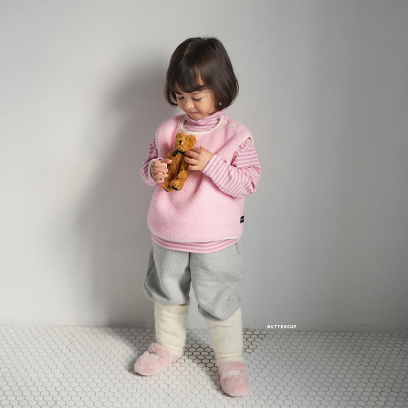 Buttercup - Korean Children Fashion - #magicofchildhood - Joy Pin Mock Neck Tee - 7
