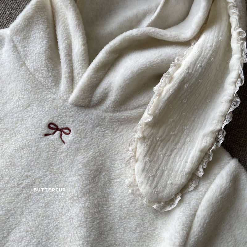 Buttercup - Korean Children Fashion - #magicofchildhood - Rabbit Fleece Hoodie - 3