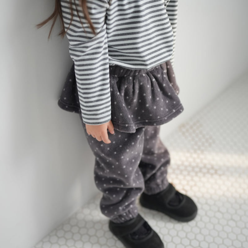 Buttercup - Korean Children Fashion - #magicofchildhood - Mini Dot Flare Pants - 10