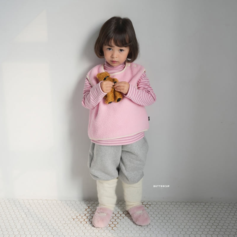 Buttercup - Korean Children Fashion - #prettylittlegirls - Joy Pin Mock Neck Tee - 9