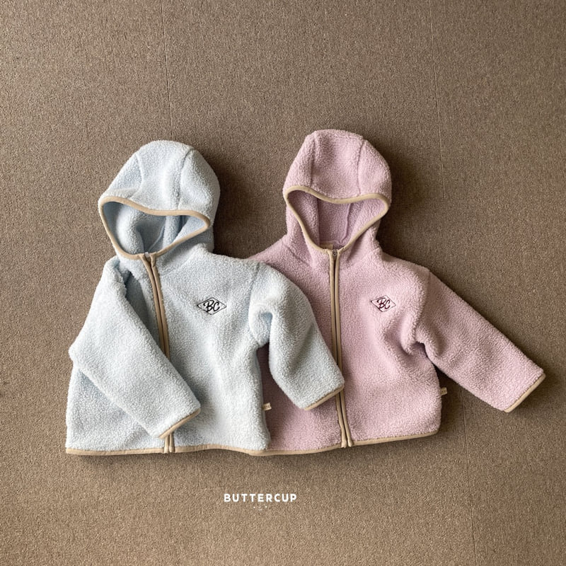 Buttercup - Korean Children Fashion - #prettylittlegirls - Hood Bubble Zip-Up Jacket