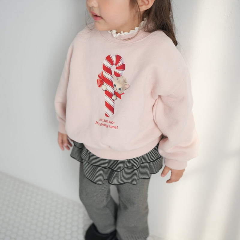 Buttercup - Korean Children Fashion - #stylishchildhood - Candy Cat Sweatshirt - 10