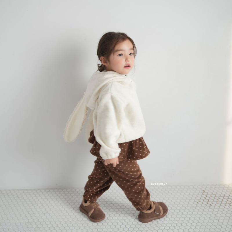 Buttercup - Korean Children Fashion - #stylishchildhood - Rabbit Fleece Hoodie - 8