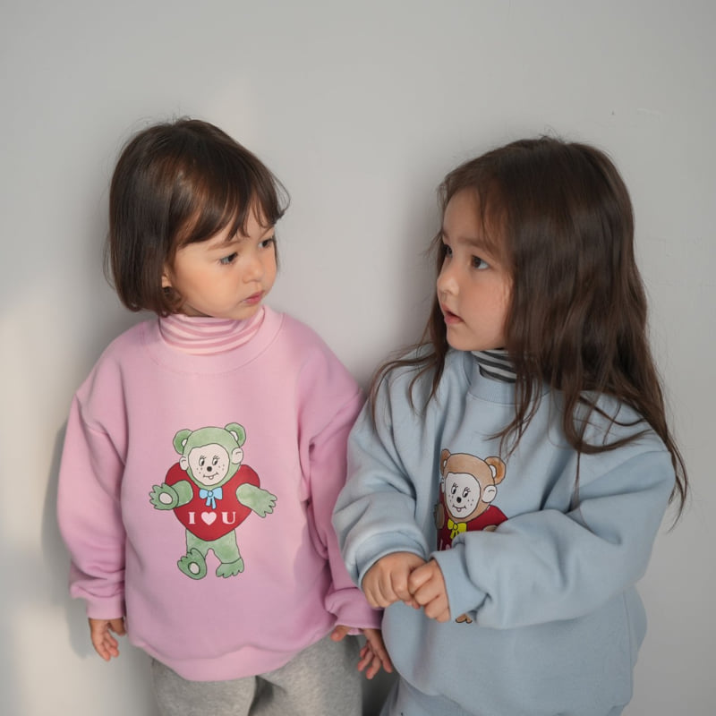 Buttercup - Korean Children Fashion - #todddlerfashion - Monster Bear Sweatshirt - 7