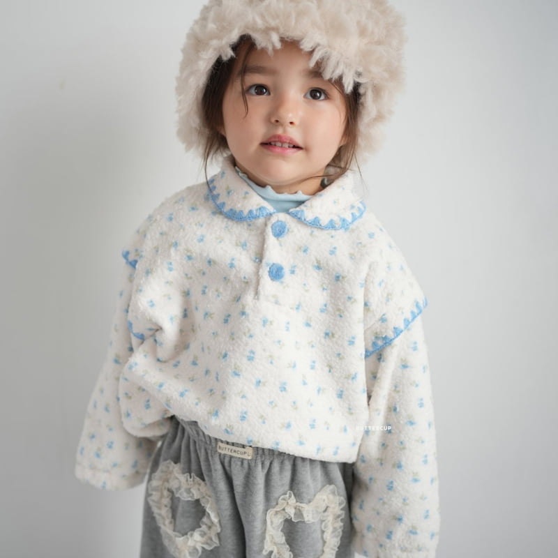 Buttercup - Korean Children Fashion - #todddlerfashion - Melon Flower Boa Tee - 5