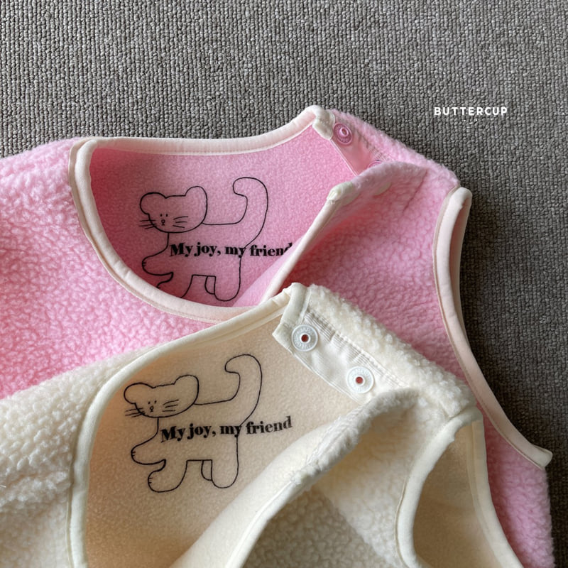 Buttercup - Korean Children Fashion - #prettylittlegirls - Joy Snap Vest - 4