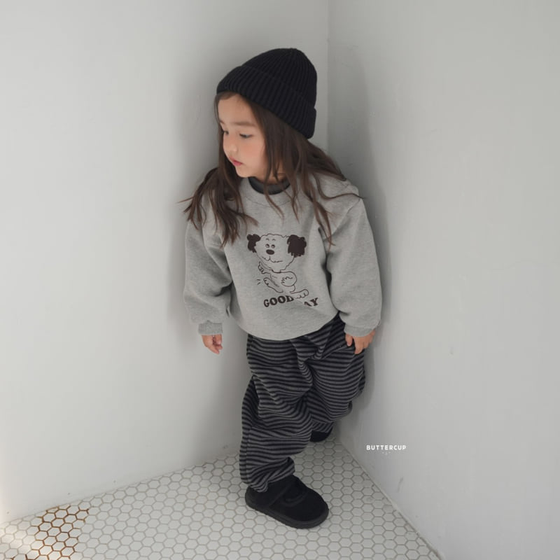 Buttercup - Korean Children Fashion - #toddlerclothing - Good Day Puppy Sweatshirt - 10