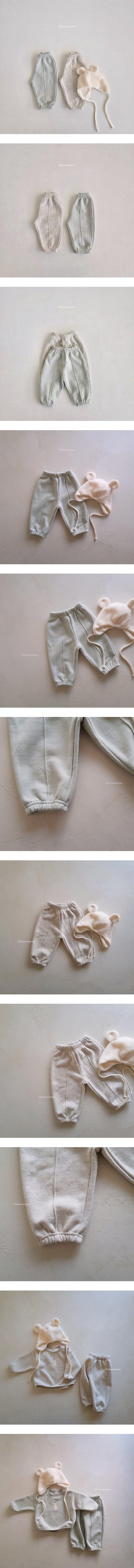 Choucream - Korean Baby Fashion - #babywear - Pintuck Jogger Pants