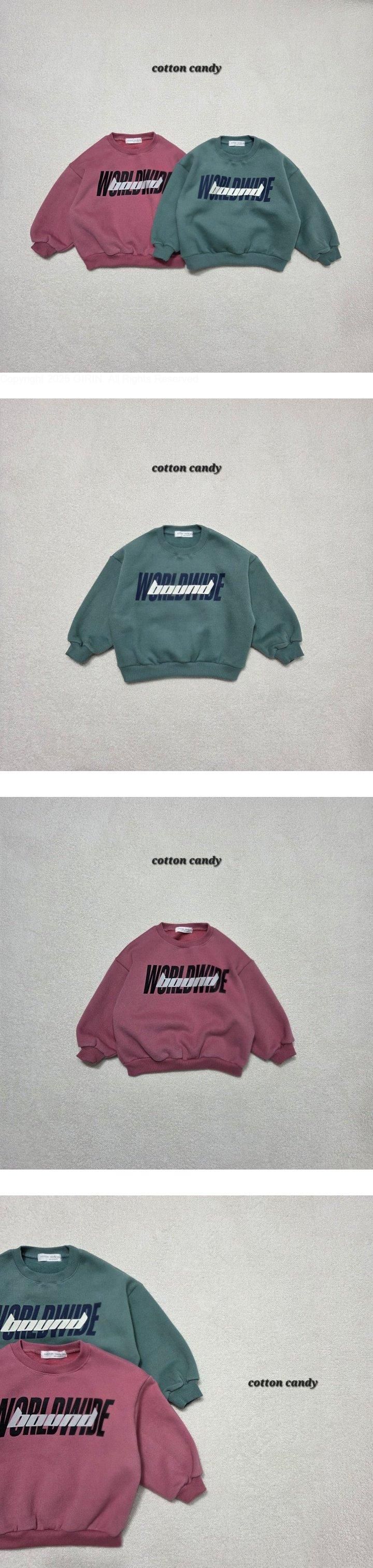 Cotton Candy - Korean Children Fashion - #kidsshorts - Bound Sweatshirt