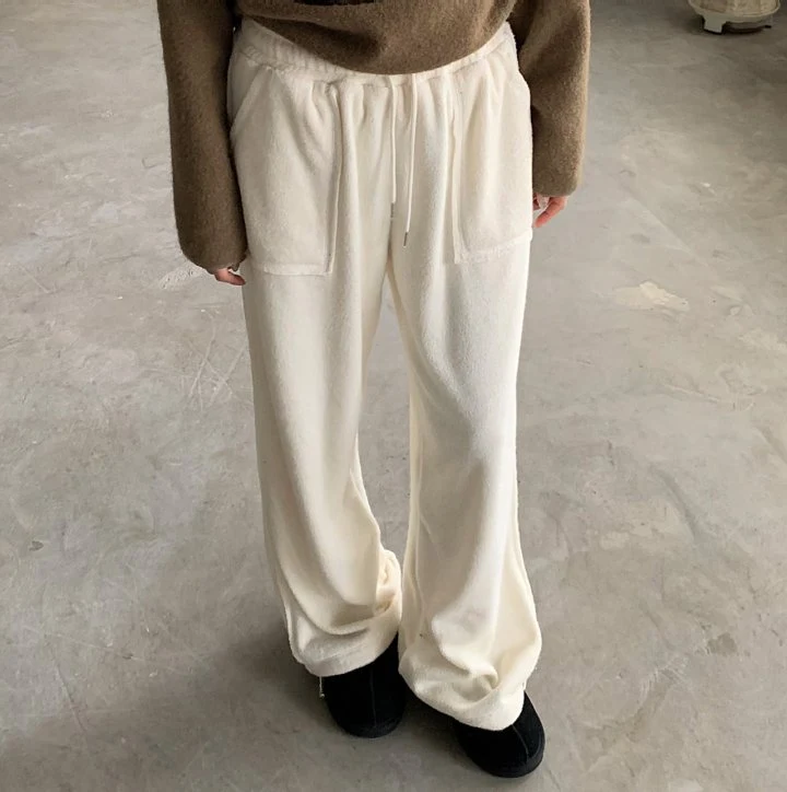 Cover - Korean Women Fashion - #momslook - Fatigue Cutting Banding Pants - 5