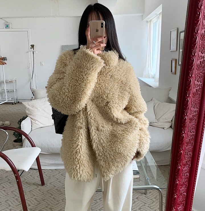 Cover - Korean Women Fashion - #momslook - High Neck Soft Jumper