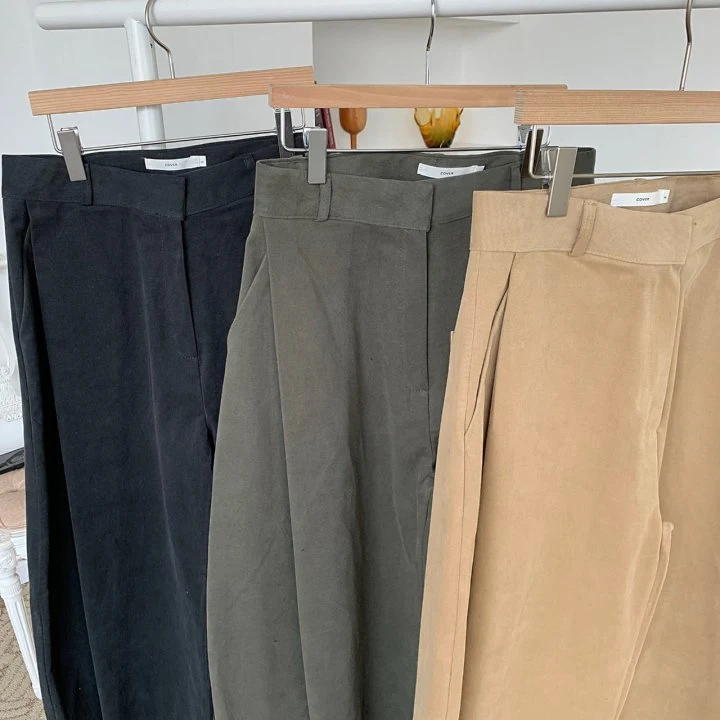 Cover - Korean Women Fashion - #momslook - Peach Curved Pants - 12