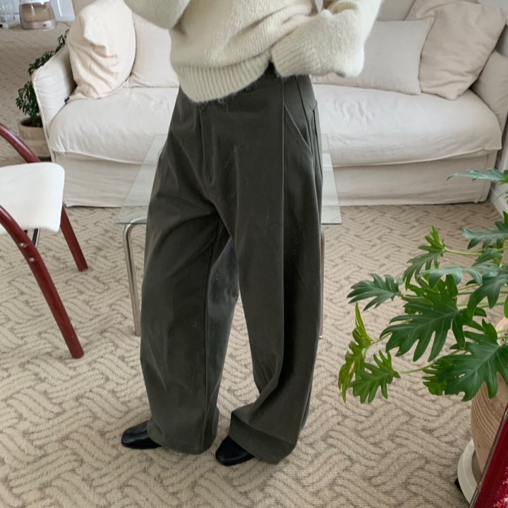 Cover - Korean Women Fashion - #womensfashion - Peach Curved Pants - 4
