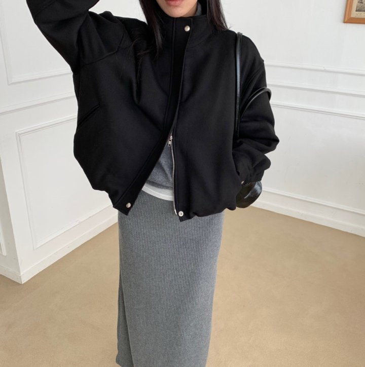 Cover - Korean Women Fashion - #momslook - Balloon Two Way Jumper - 10
