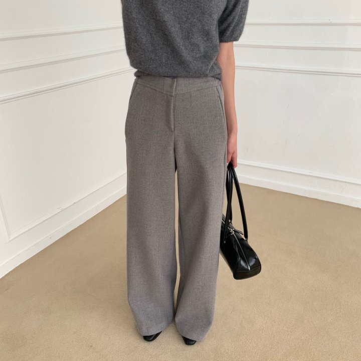 Cover - Korean Women Fashion - #momslook - Side Banding Slacks - 10