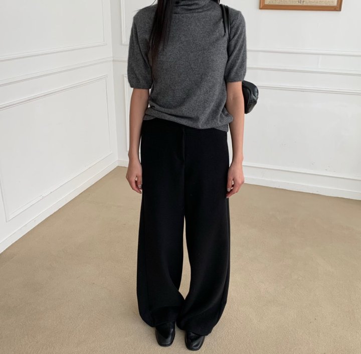 Cover - Korean Women Fashion - #womensfashion - Side Banding Slacks - 4