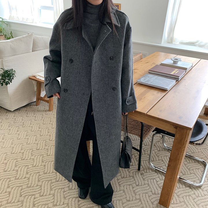 Cover - Korean Women Fashion - #momslook - Antique Double Coat - 2