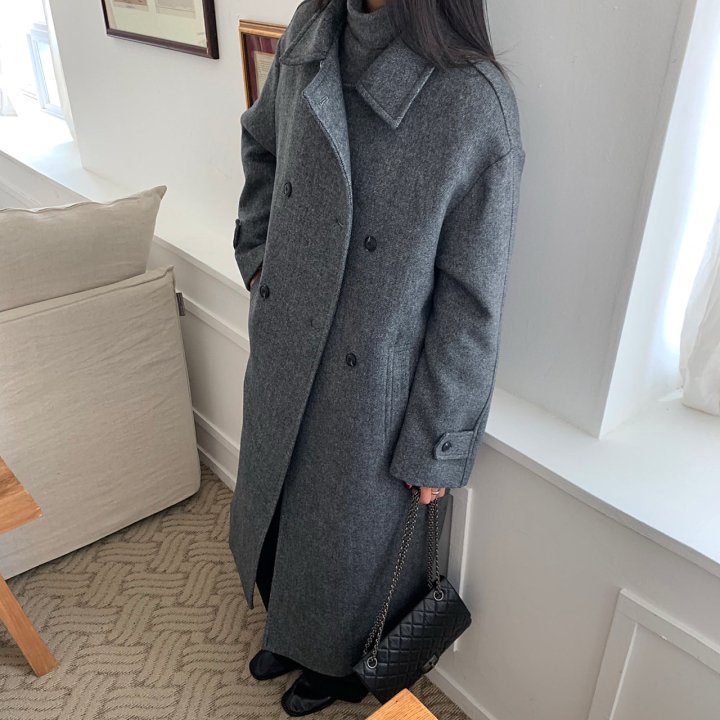 Cover - Korean Women Fashion - #momslook - Antique Double Coat - 5