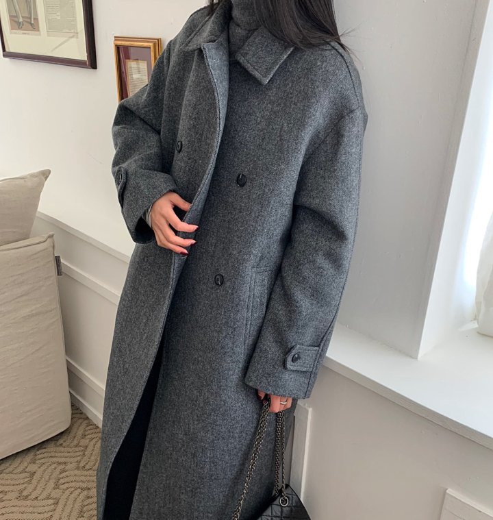 Cover - Korean Women Fashion - #momslook - Antique Double Coat - 6