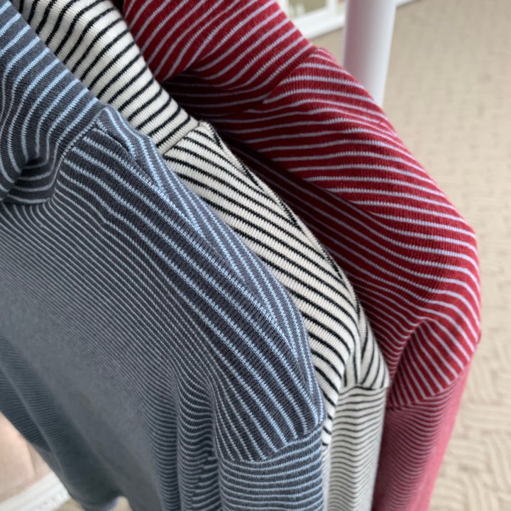 Cover - Korean Women Fashion - #restrostyle - Stripe Warmer Turtleneck - 10