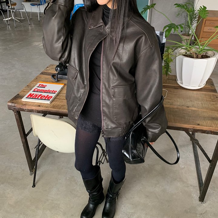 Cover - Korean Women Fashion - #pursuepretty - Washed Quilted Jumper - 4