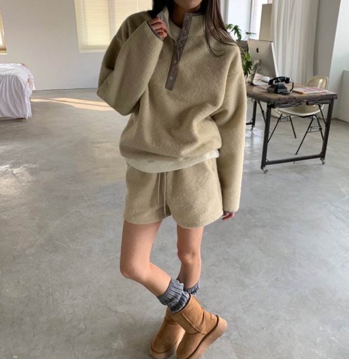 Cover - Korean Women Fashion - #romanticstyle - Hairy Pullover - 6