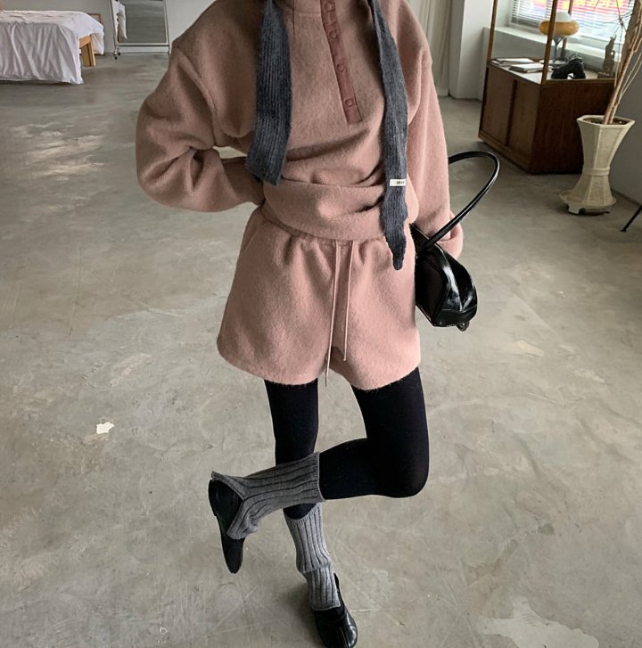 Cover - Korean Women Fashion - #shopsmall - Hairy Shorts - 8