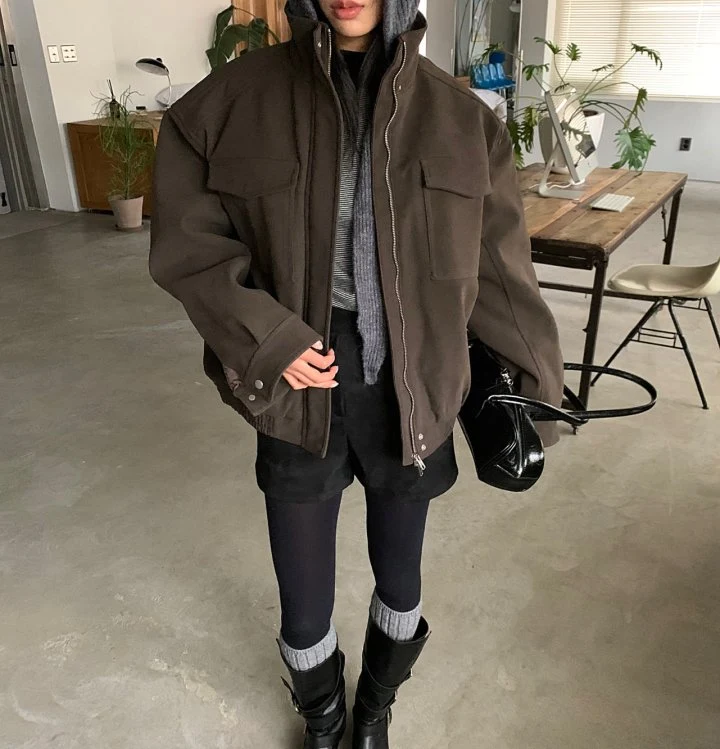 Cover - Korean Women Fashion - #thatsdarling - Vella Suede Jacket - 2