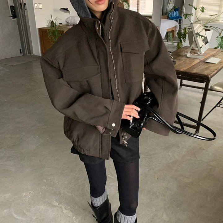 Cover - Korean Women Fashion - #thelittlethings - Vella Suede Jacket - 3