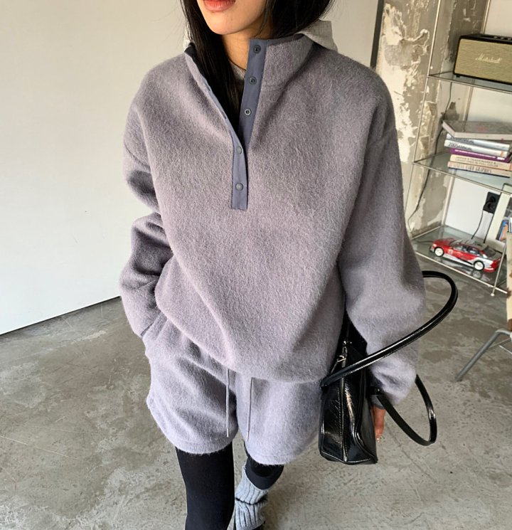 Cover - Korean Women Fashion - #vintageinspired - Hairy Pullover - 2