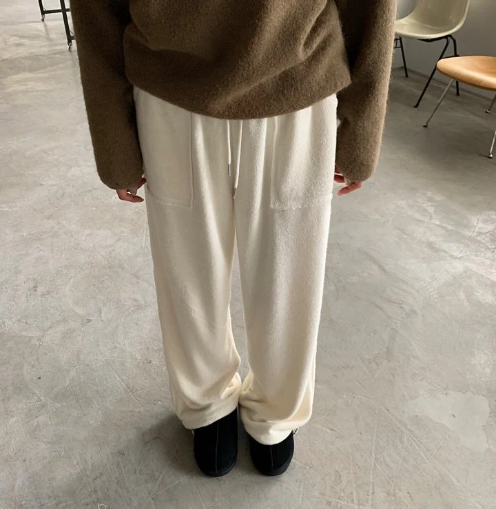 Cover - Korean Women Fashion - #womensfashion - Fatigue Cutting Banding Pants - 6