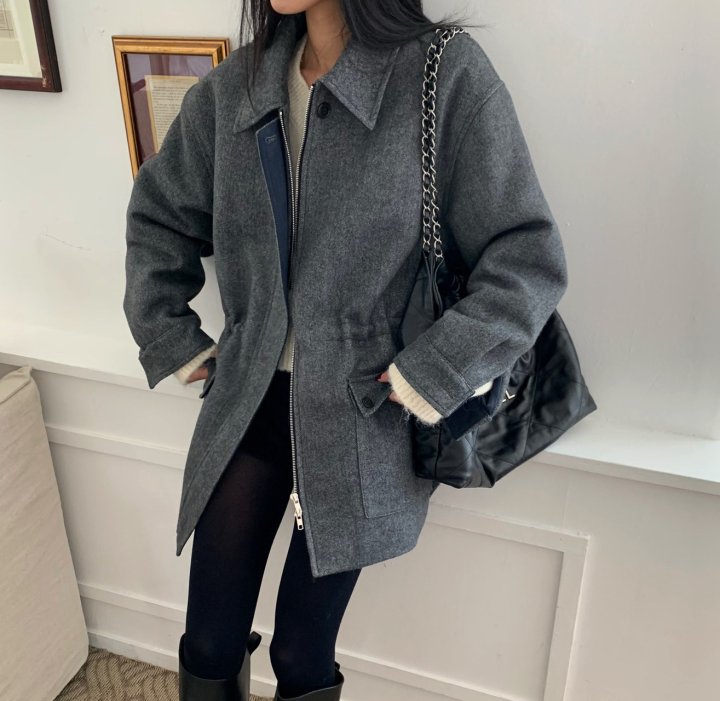 Cover - Korean Women Fashion - #womensfashion - Bocca Wool Half Coat