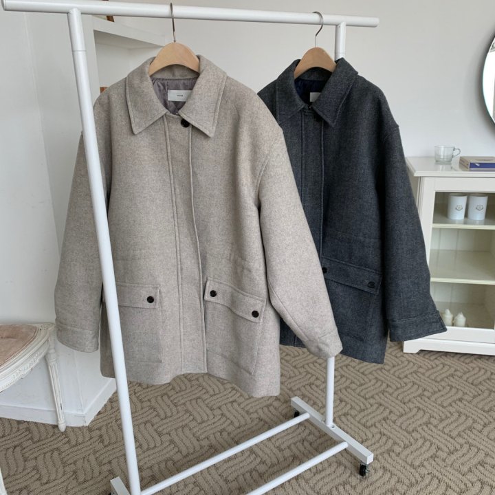 Cover - Korean Women Fashion - #womensfashion - Bocca Wool Half Coat - 11
